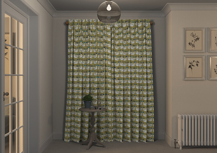 Cluck Cluck, Capri - Made to Measure Curtains - Image 7